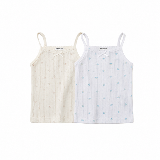 Floral Tanks (Set of 2)