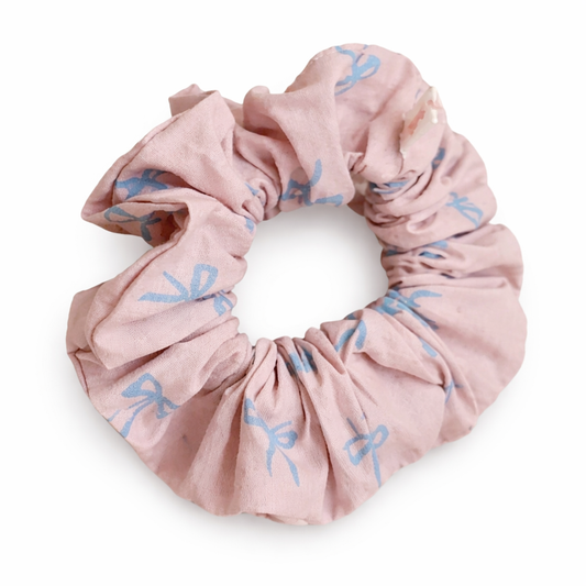 Ribbon hair scrunchie