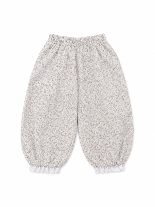Lilac Floral Pants
