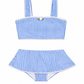 Blue Stripes Bikini