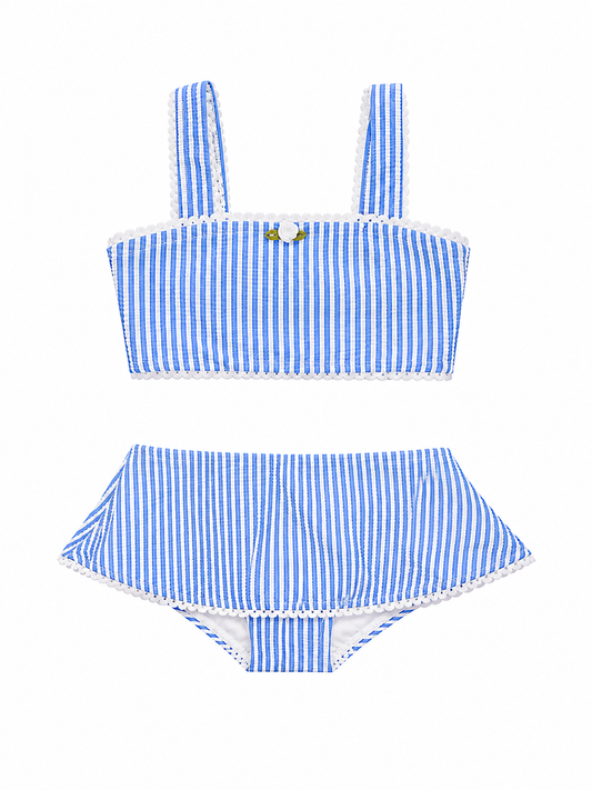 Blue Stripes Bikini