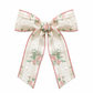 Vintage Floral long tail bow