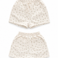 Floral Denim Shorts