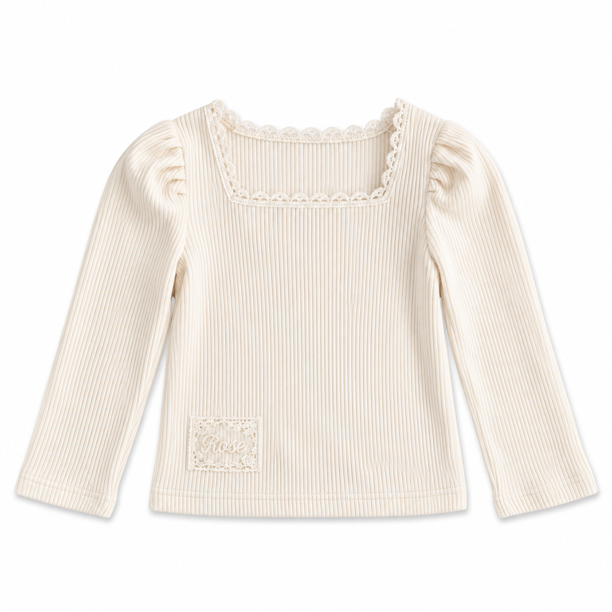 Rose Square neck top