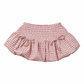 Check Bubble skirt