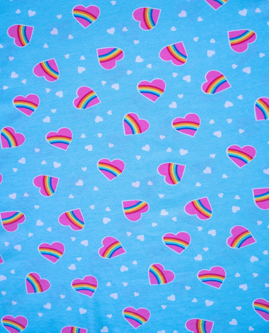 Rainbow hearts Pj Set