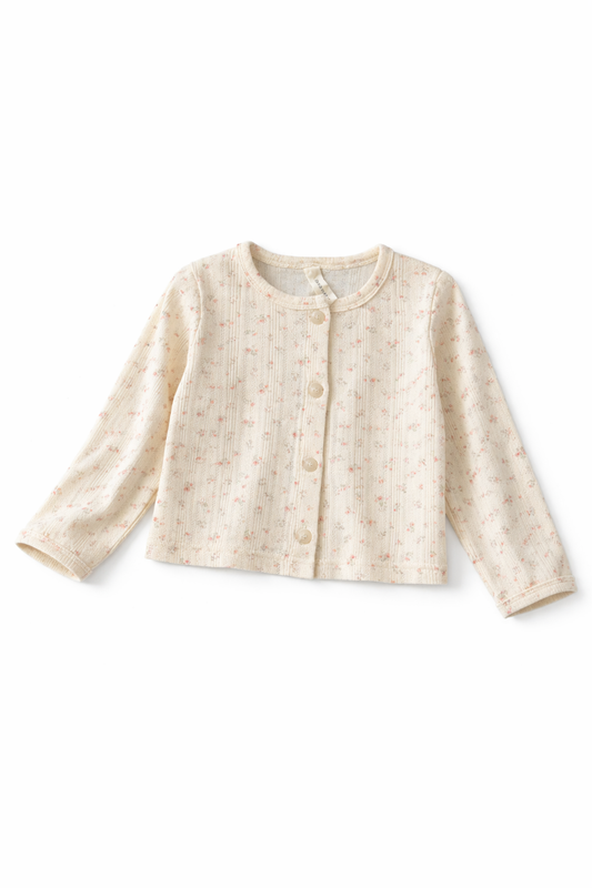 Swan floral cardigan