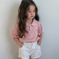 Ribbon print shorts