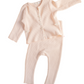 Ballet Pink Waffle Cardigan Set