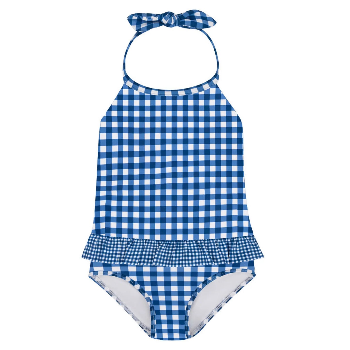 Ruffle Halter One Piece
