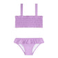 Orchid Smocked Bikini