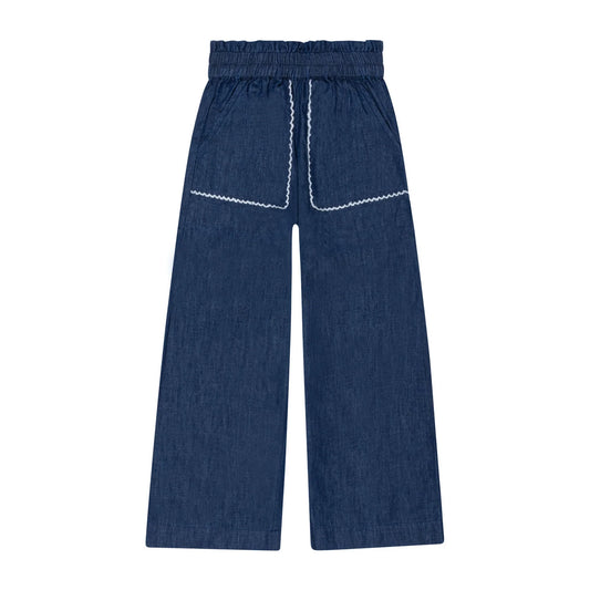 Chambray Pants