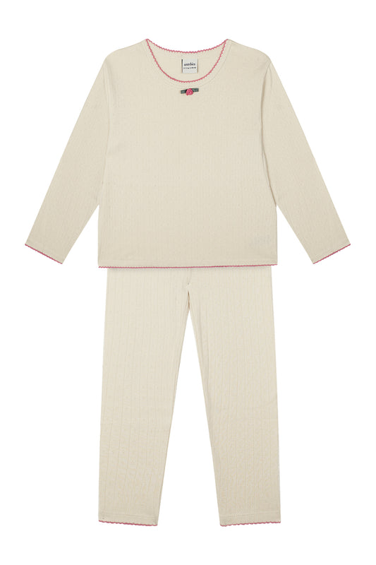Milk Jacquard Set