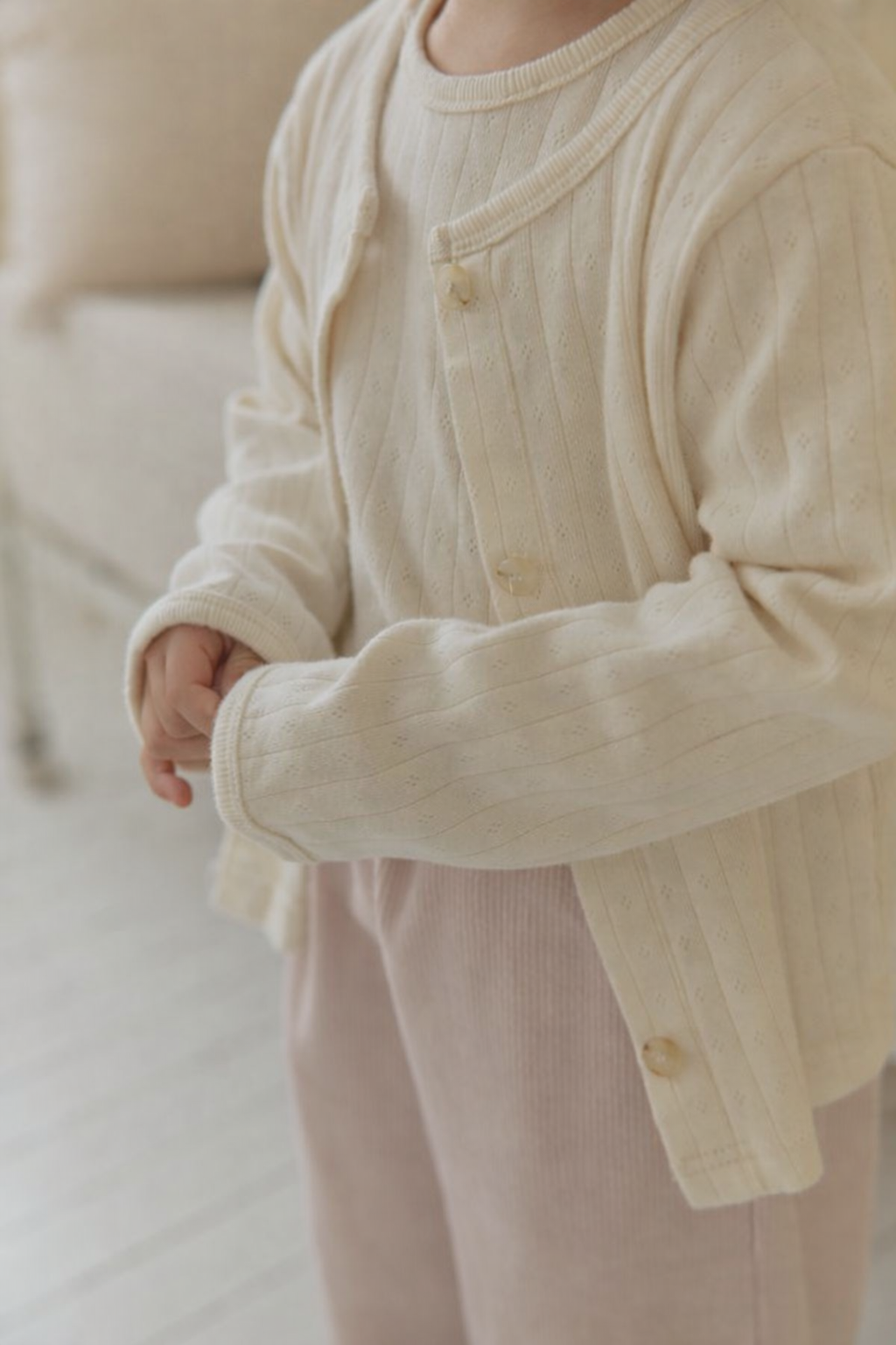 Molly Pointelle cardigan