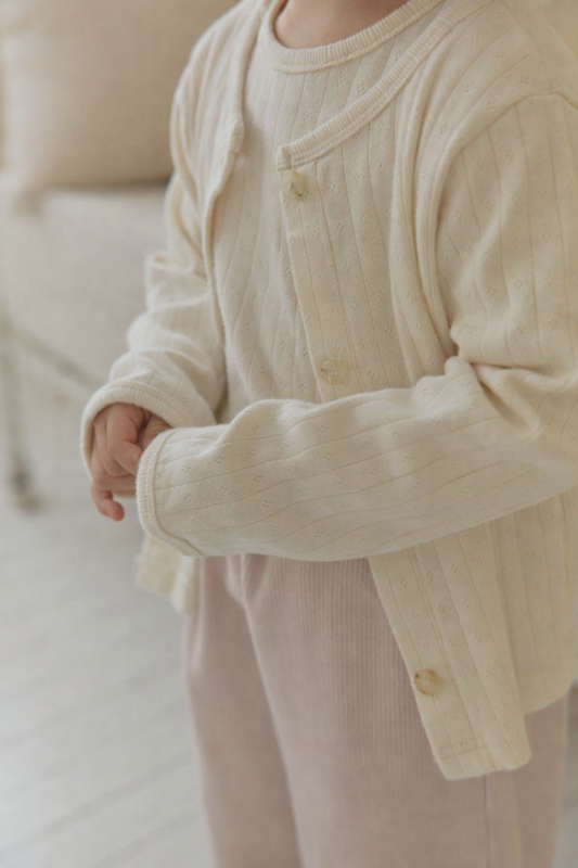 Molly Pointelle cardigan