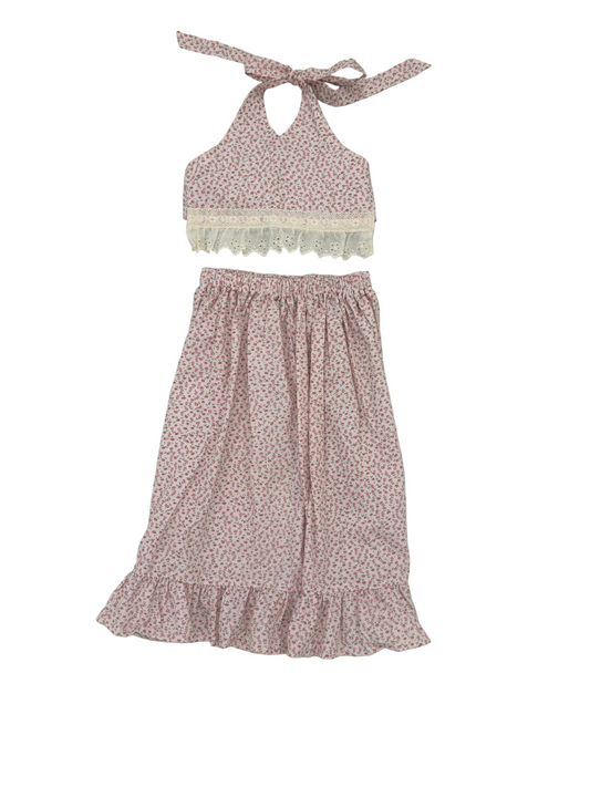 Rosebud Halter Set
