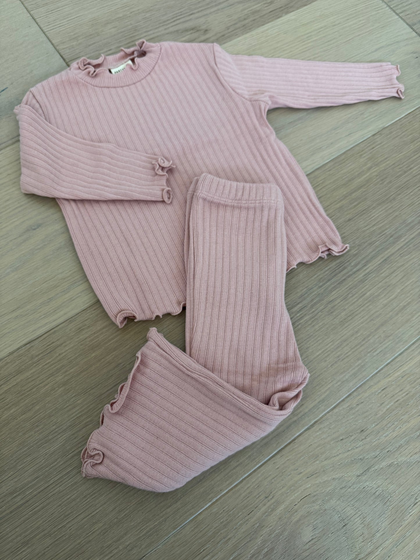 Choco ribbed set