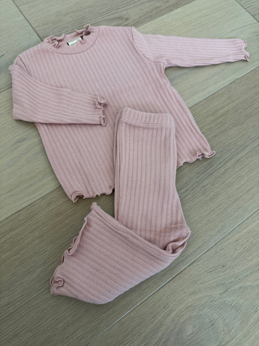Choco ribbed set