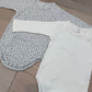 Set of 2 pointelle bodysuits