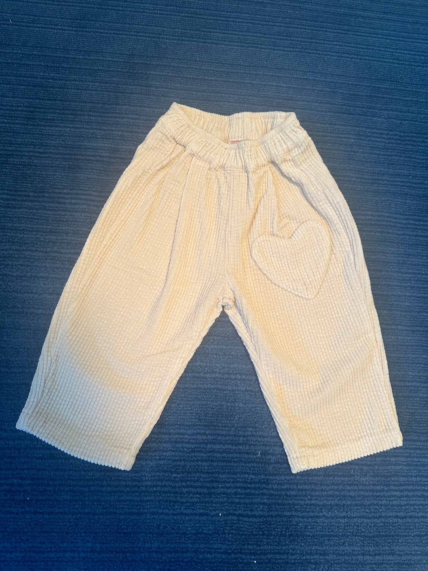 Corduroy Heart Pocket pants