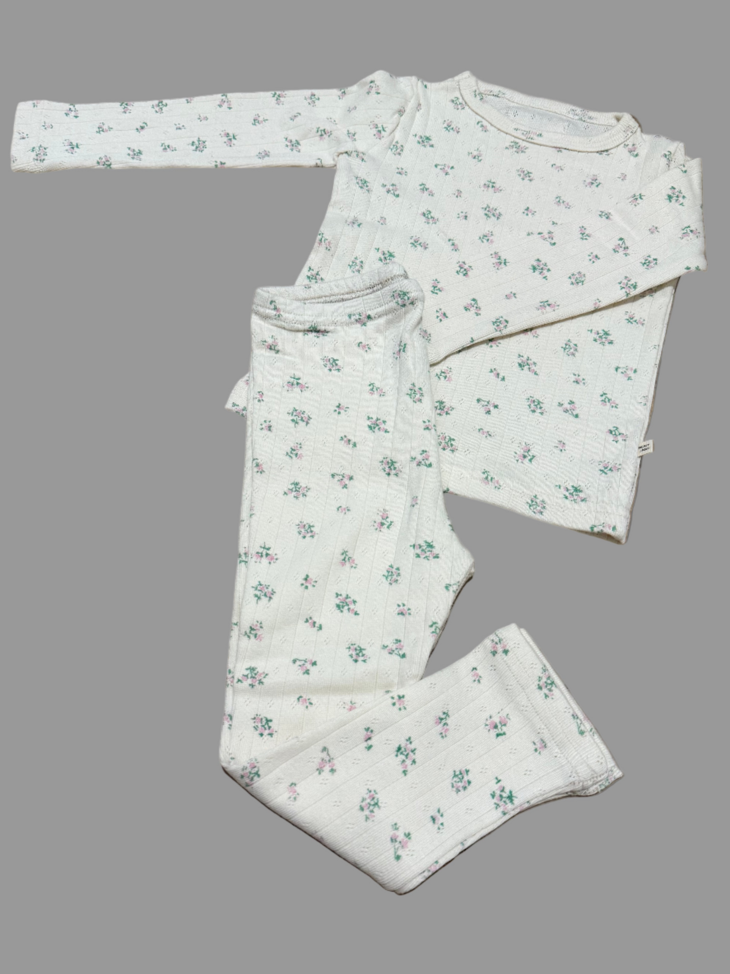 Blossom pointelle set