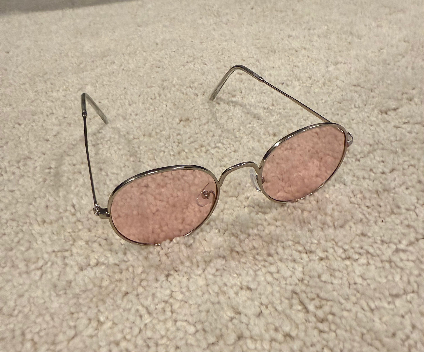 Round Pink Sunglasses