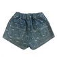 Ribbon Jean Shorts