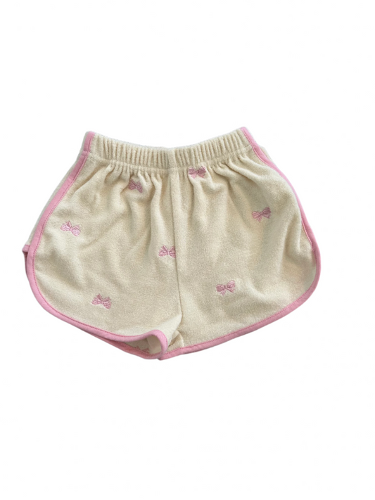 Ribbon Terry Shorts