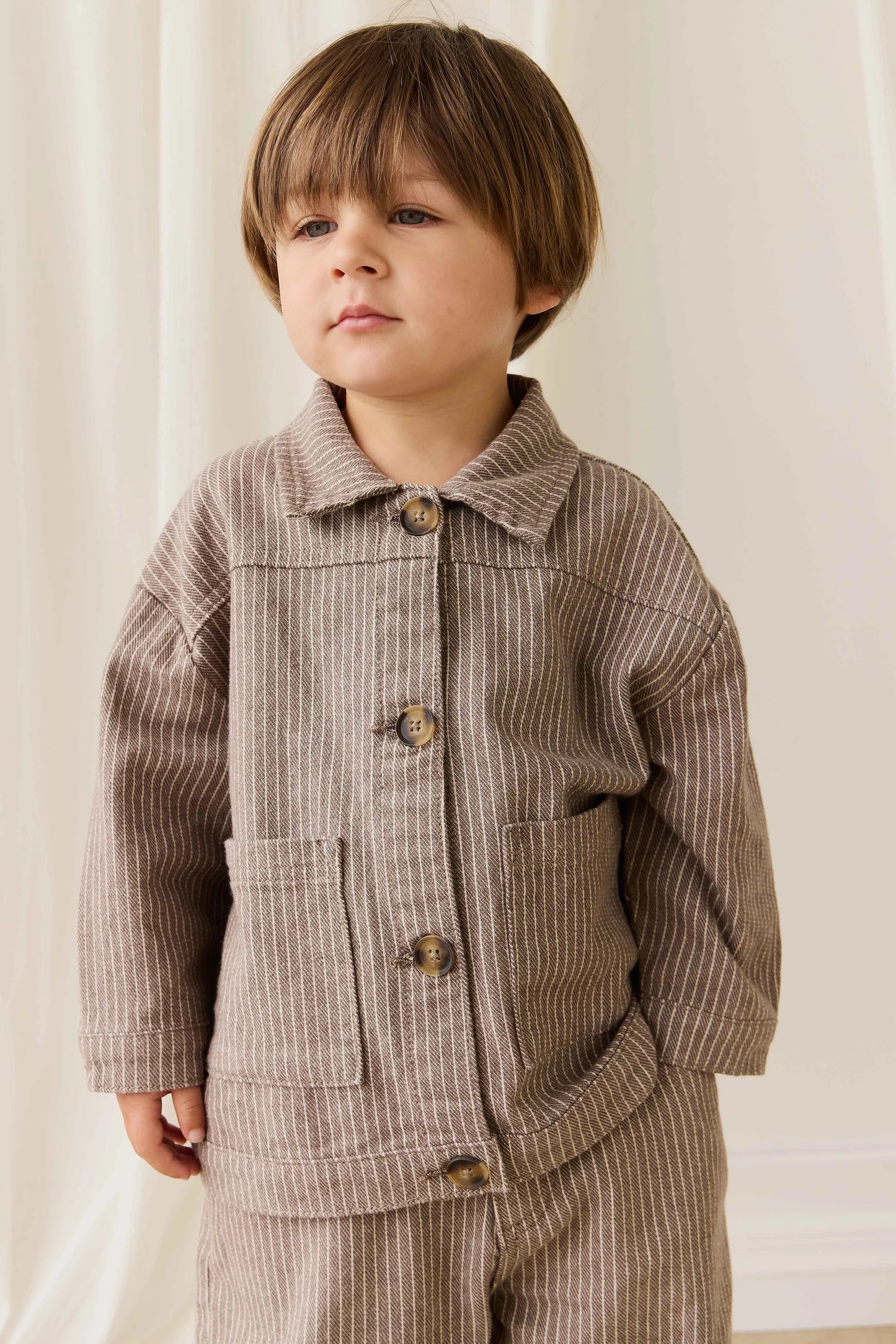 Axel Pinstripe Jacket