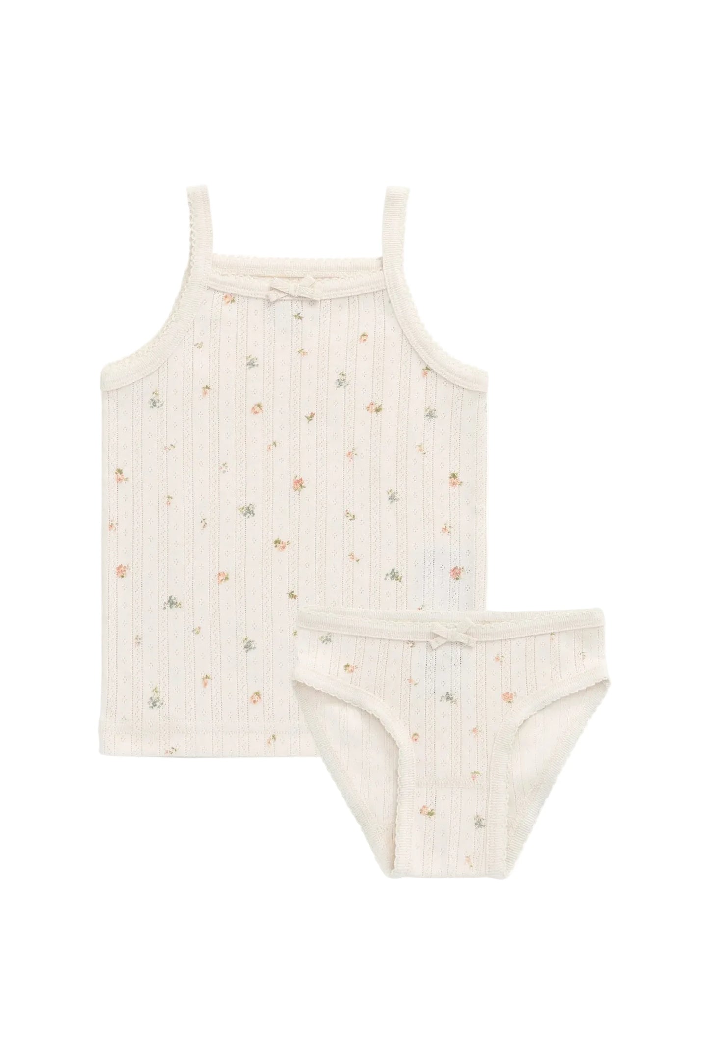 Sweet Magnolia Pointelle Underwear Set