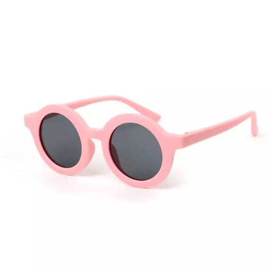Pink Round sunglasses