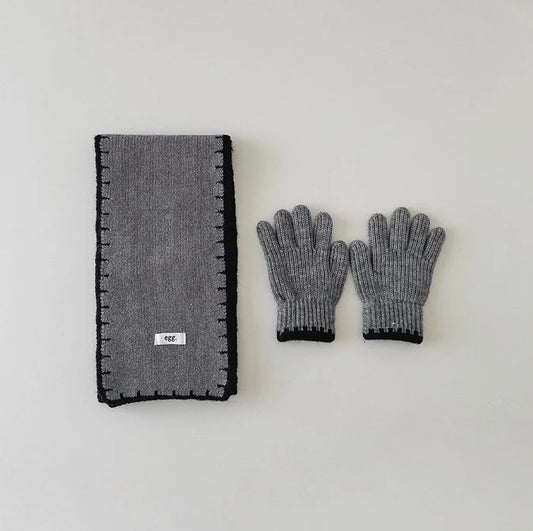 Wyatt Scarf & Glove Set