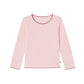 Blush Pointelle Top