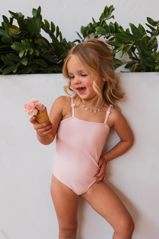 Retro rose one piece