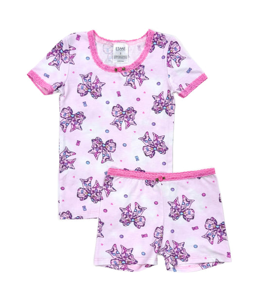 Fabulous Bows Short Sleeve PJ set