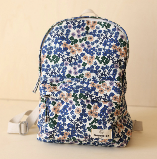 Floral Backpack Azur
