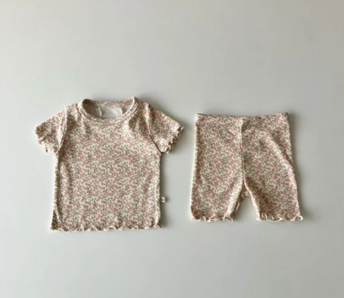 Libbie Ribbed Short Set