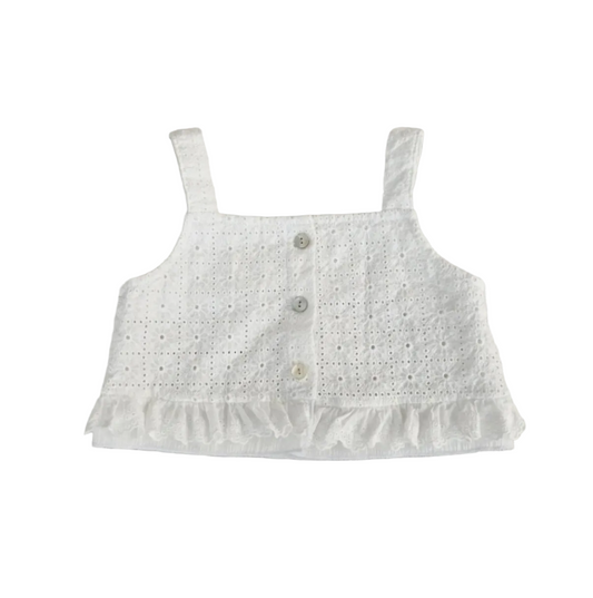 Eyelet top