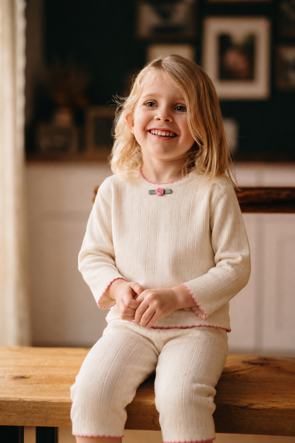 Baby Milk Jacquard Set