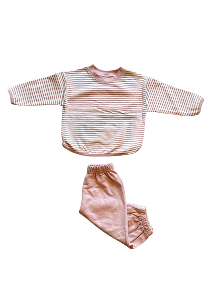 Striped Sweatpants set