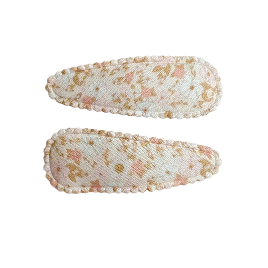 Blush Florals Barette Set