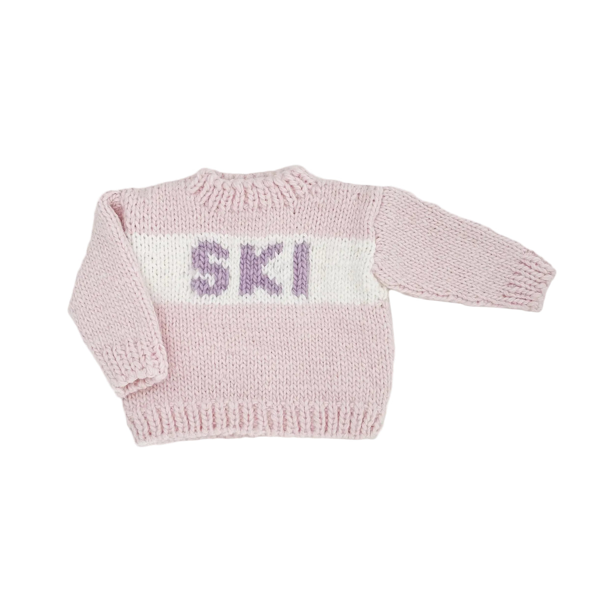 Pink Ski Sweater