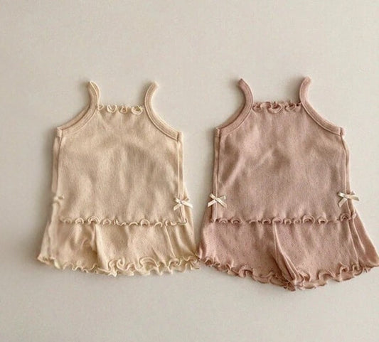 Camellia Pointelle Set