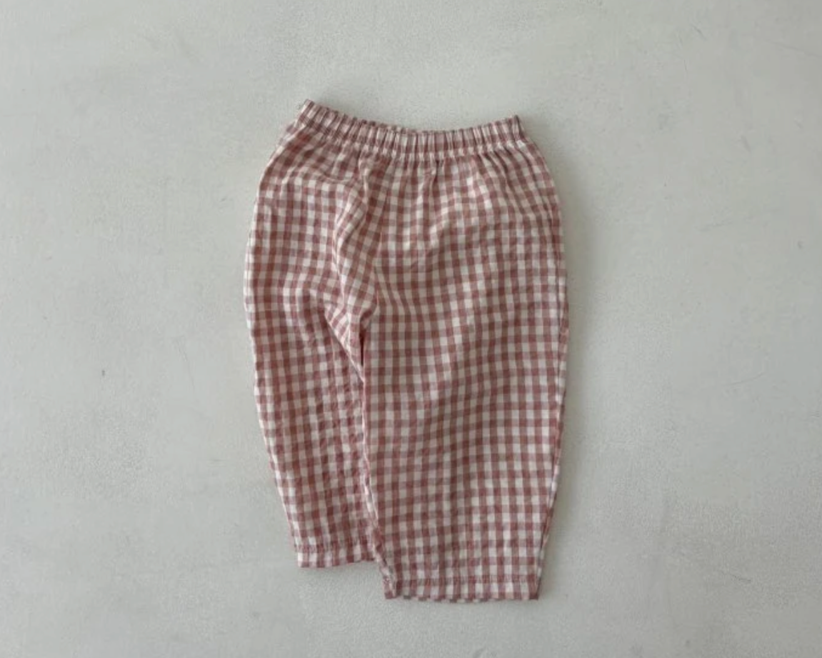 Gingham Pants