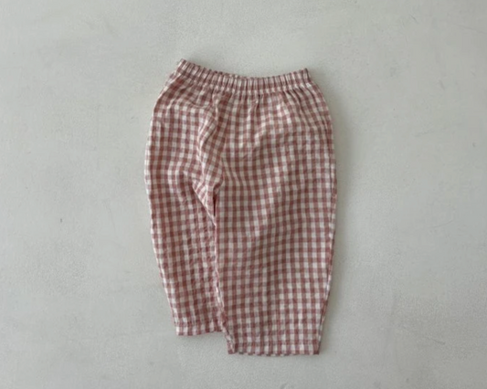 Gingham Pants